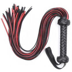 Correct Me Martinet Lofy Whip 65cm Noir-Rouge